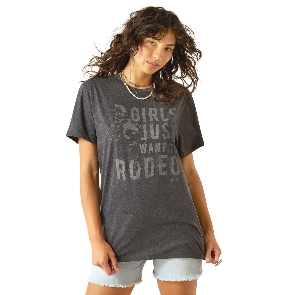 Ariat Rodeo Print Ariat Women's Western Rodeo Girls Shirt – Bumpkin Ranchwear