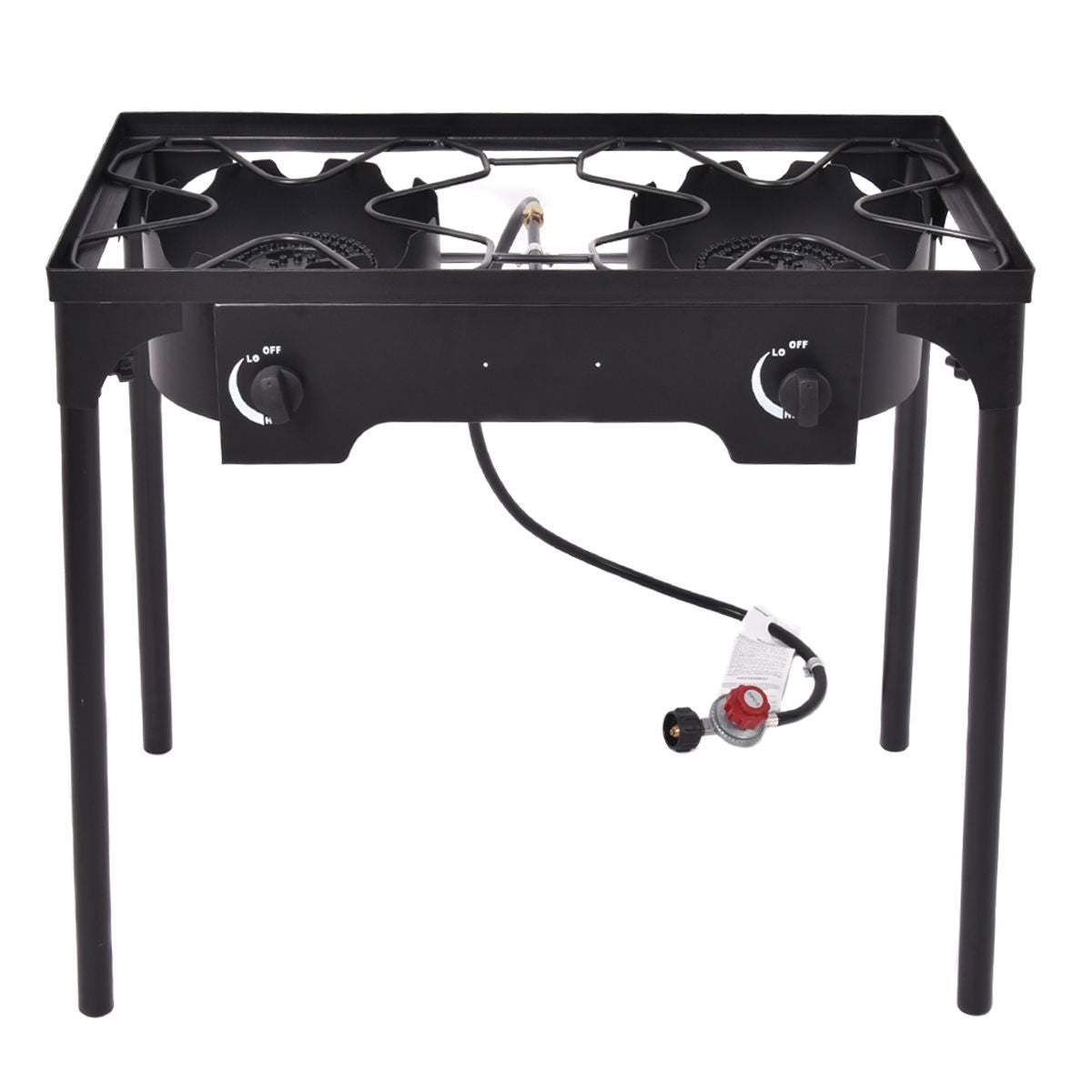 150,000 BTU Double Burner Outdoor Propane Stove
