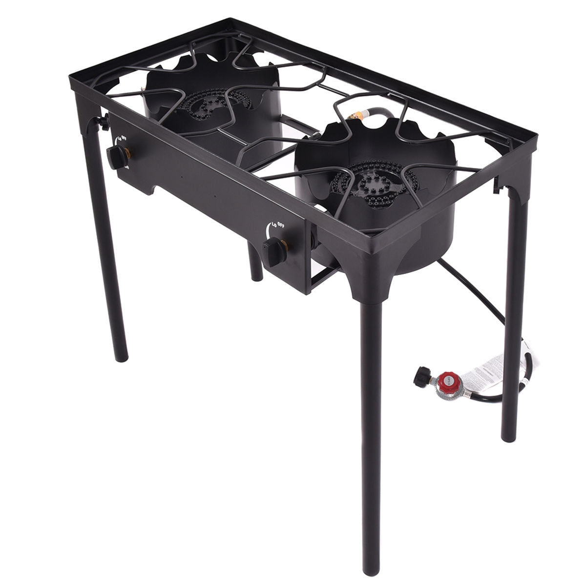 150,000 BTU Double Burner Outdoor Propane Stove