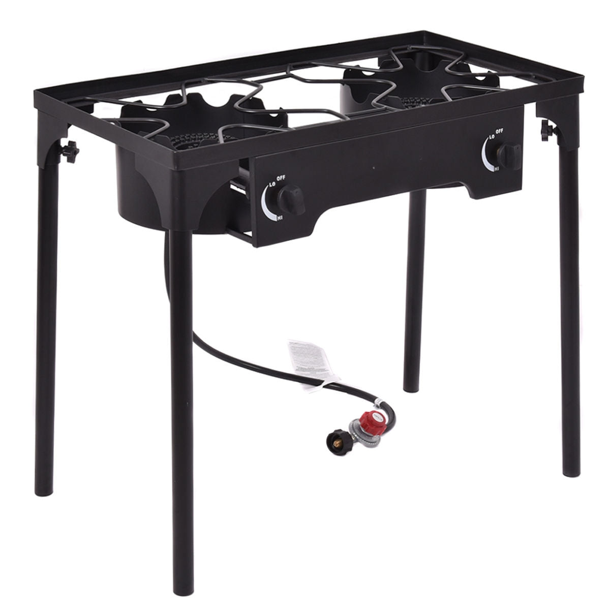 150,000 BTU Double Burner Outdoor Propane Stove