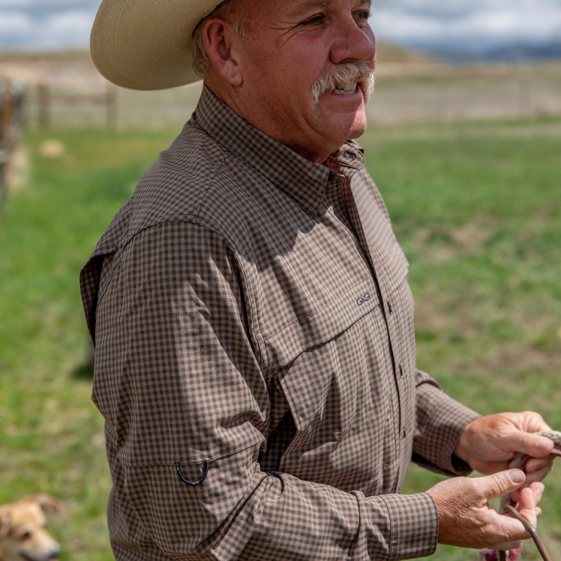 Bark TekCheck Shirt | Long Sleeve - XS, 4XL, 5XL Left - Bumpkin Ranchwear