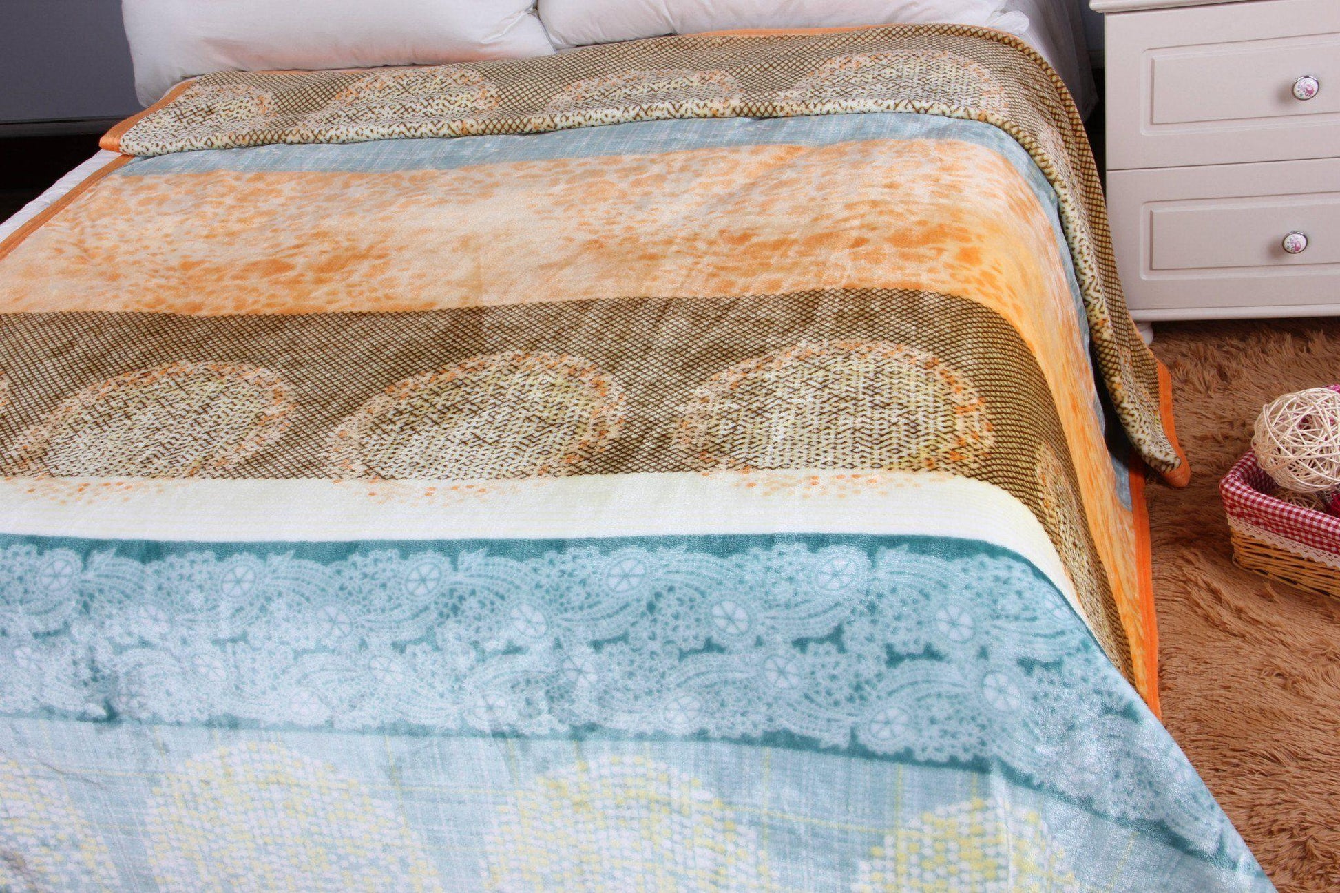 Beach Colors Throw Blanket - Bumpkin Ranchwear