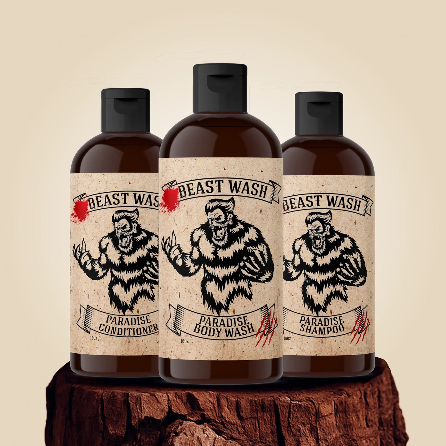 Johnny Slicks Beast Wash Shower Set