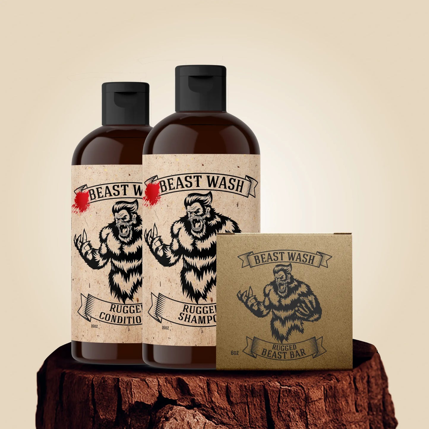 Johnny Slicks Beast Wash Shower Set