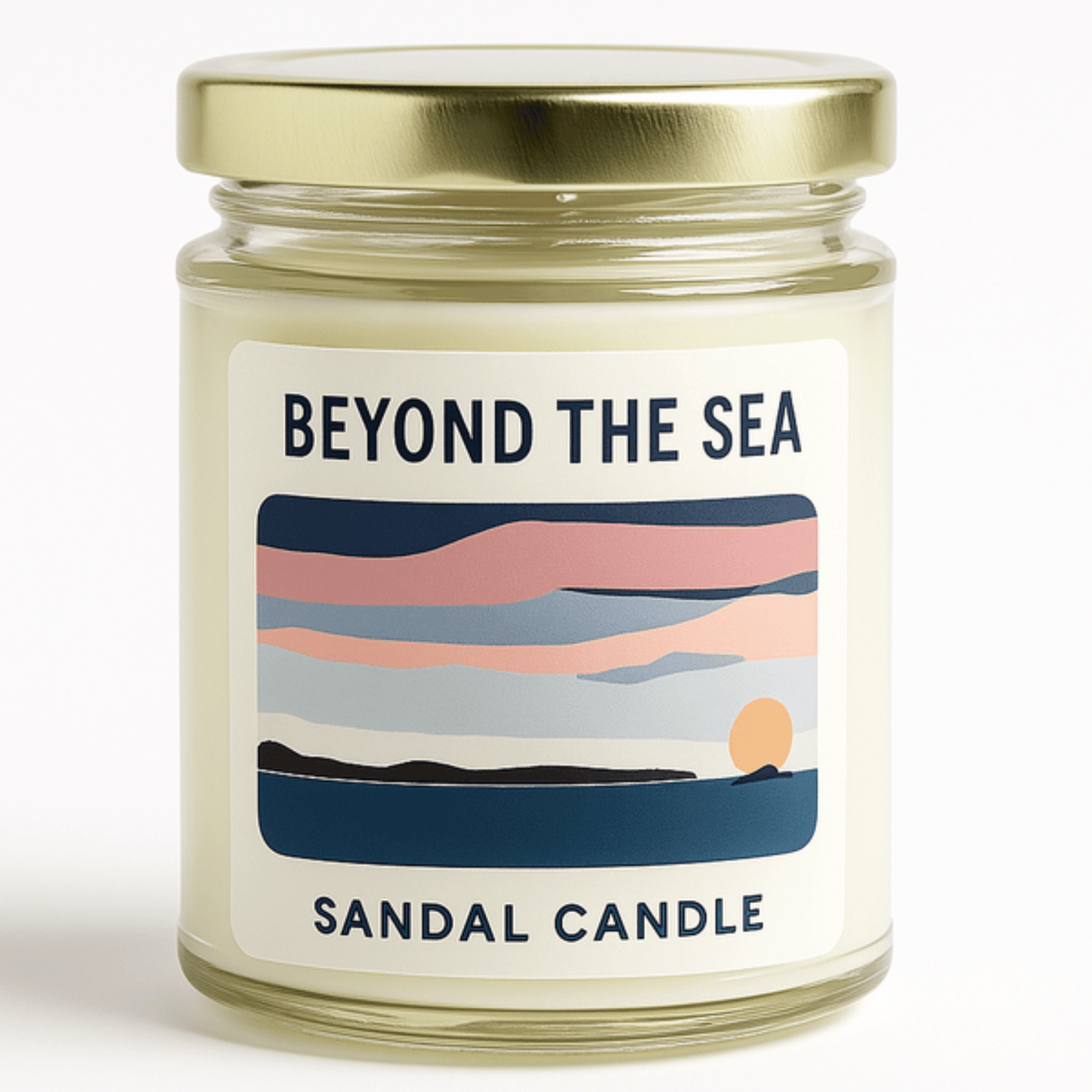 Beyond the Sea – Scented Candle, 9 oz Jar, Mahogany, Tobacco & Teakwood - Bumpkin Ranchwear