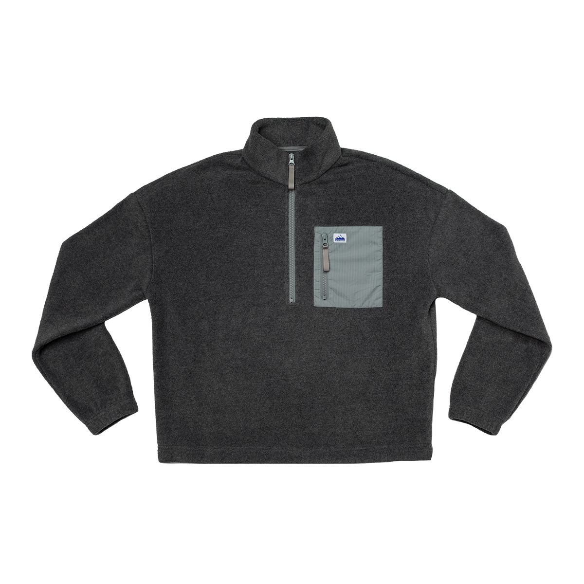 Women's Cropped Fleece - 1/4 Zip