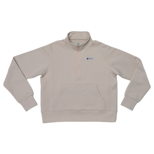 Women's Waffle 1/2 Zip - 4 Colors