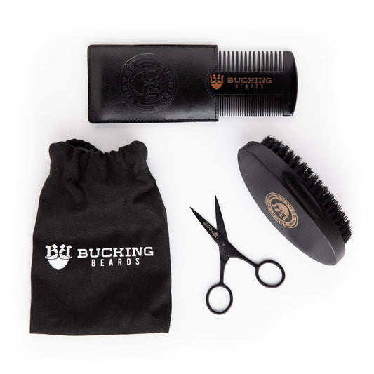 Bucking Beard - Premium Beard Grooming Kit – Complete Set for Styling & Maintenance