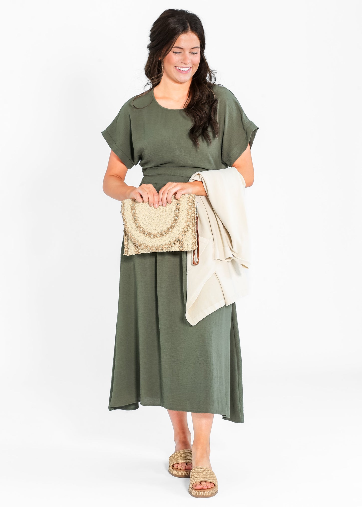 Inherit Co Cassia Midi Dress