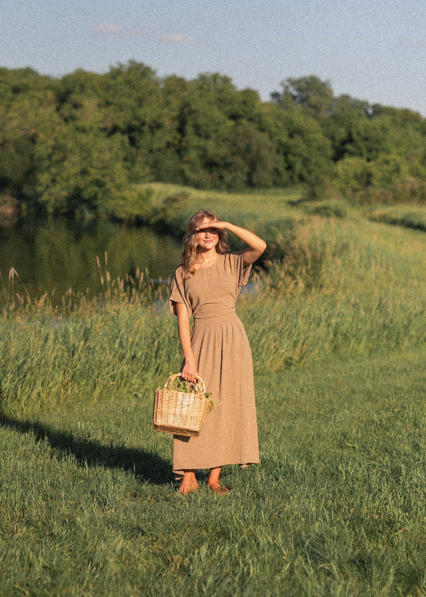 Inherit Co Cassia Midi Dress