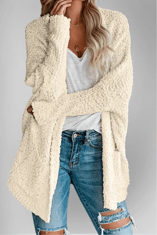 Casual Luxe Pocket Knit Duster Cardigan