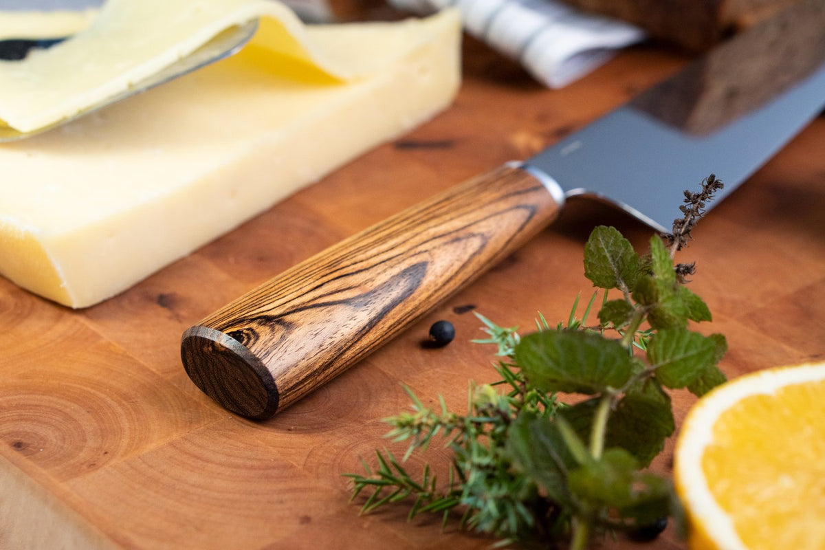 Andersson & Copra (A&C) 200mm Chef Knife – AEB-L Stainless, Bocote Wood Handle