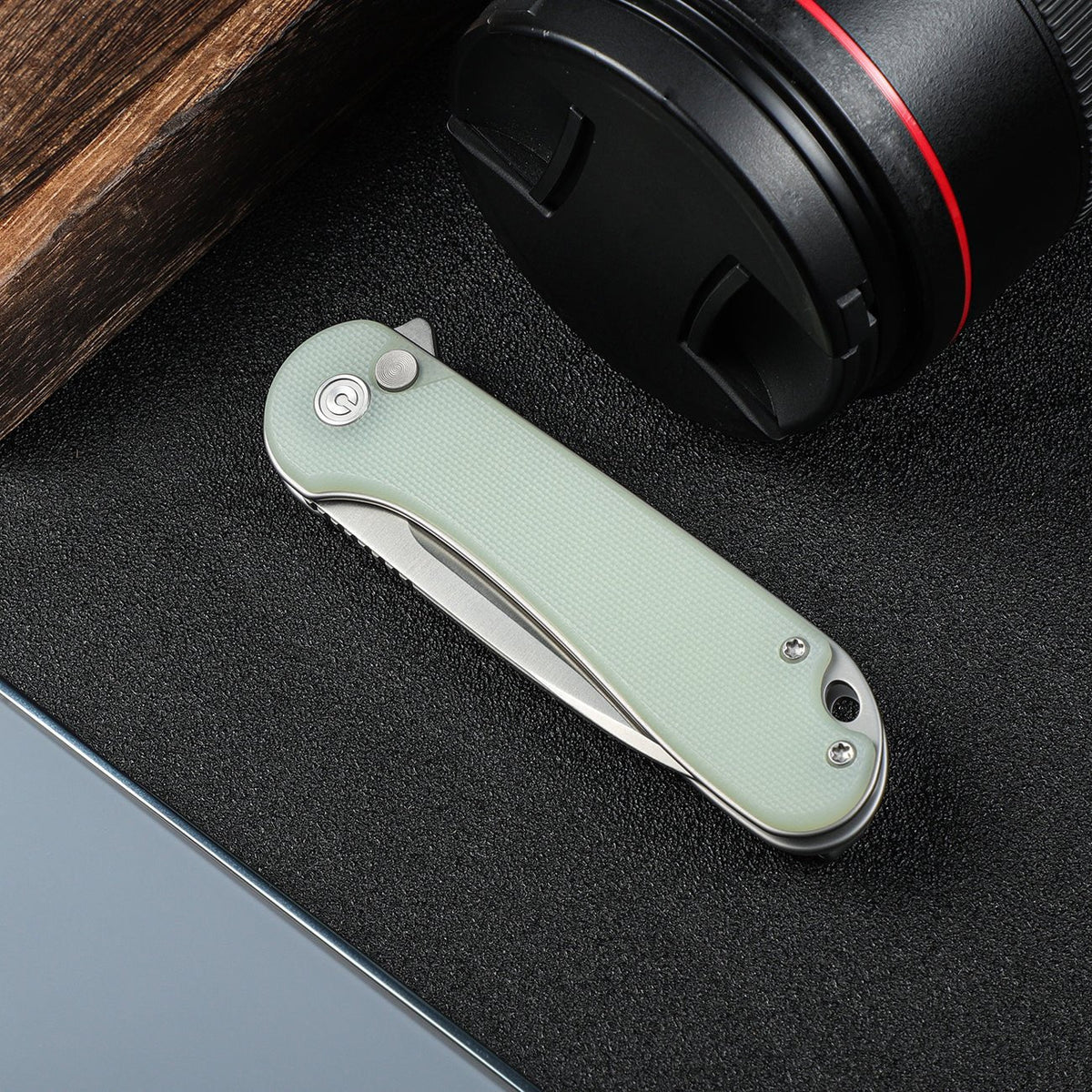 CIVIVI Elementum II Button Lock Folding Knife view 9
