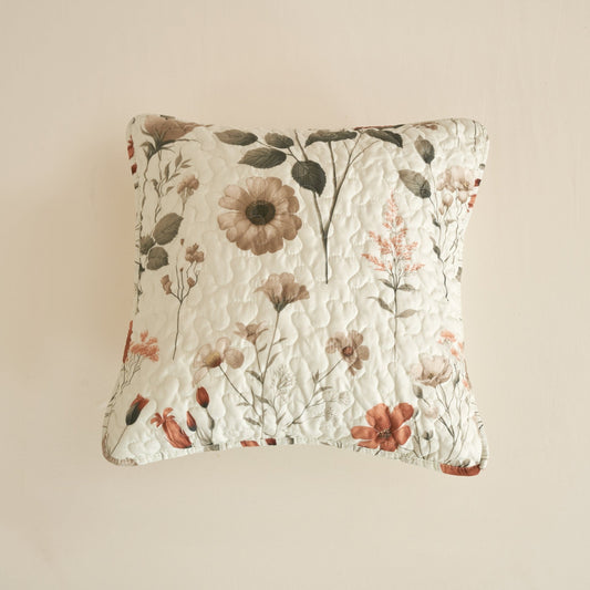 Country Meadow Throw Pillow Covers - Set of 2, 18x18 Inches - Bumpkin Ranchwear