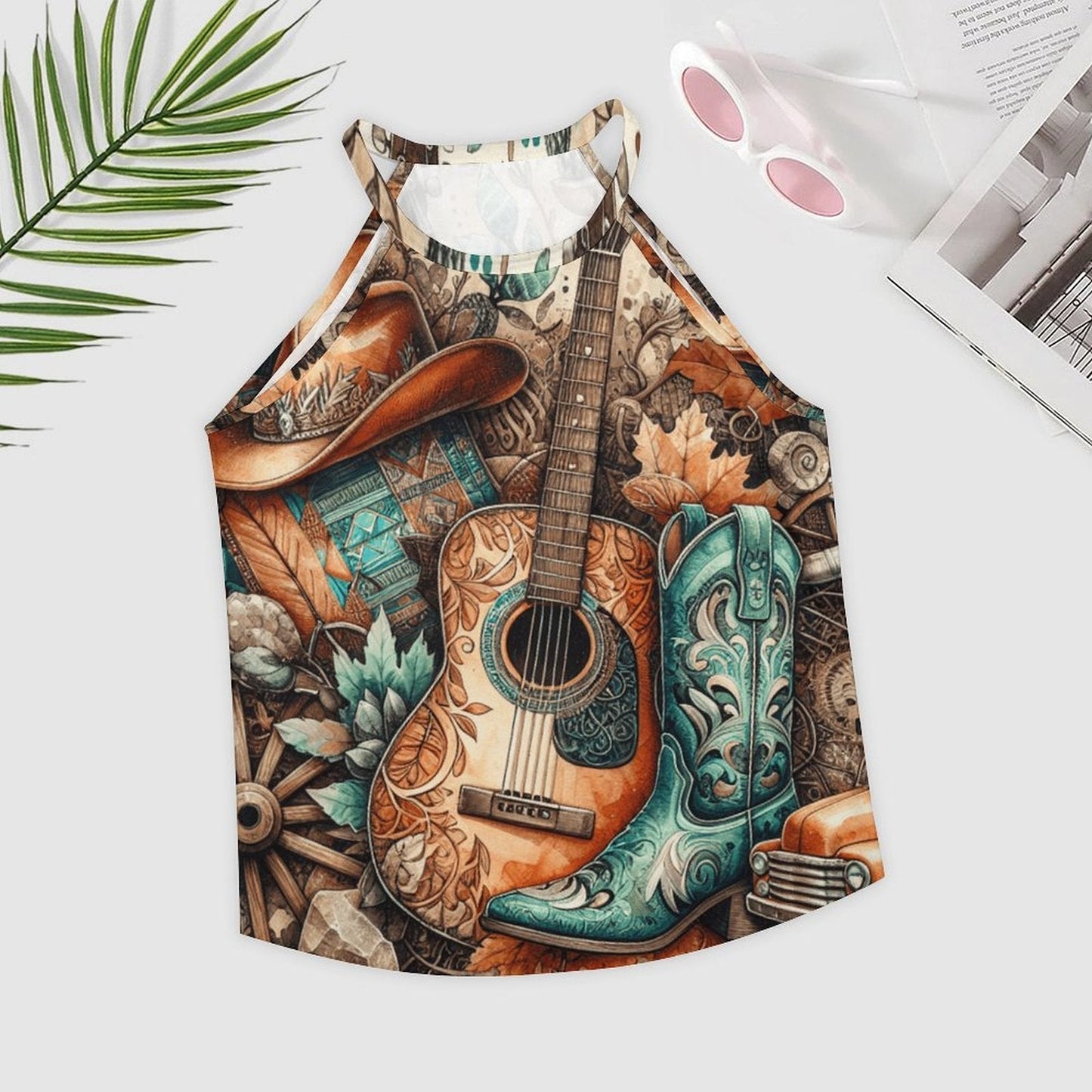 Country Music Collage Western Tank Top - Bumpkin Ranchwear