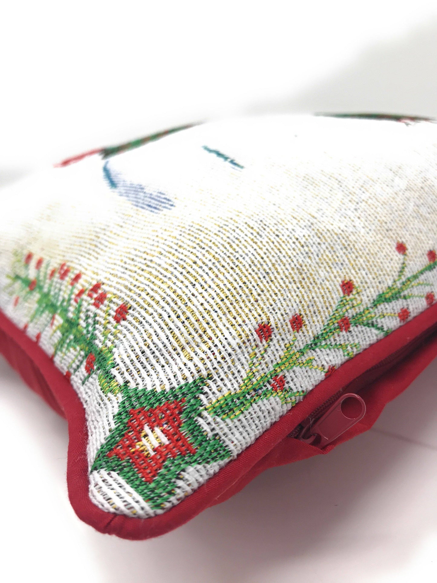 Magical Snowman Throw Pillow Cover 16" x 16"