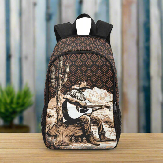 Guitar Cowboy Backpack