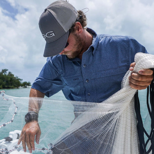 Deep Water MicroTek Shirt - Bumpkin Ranchwear