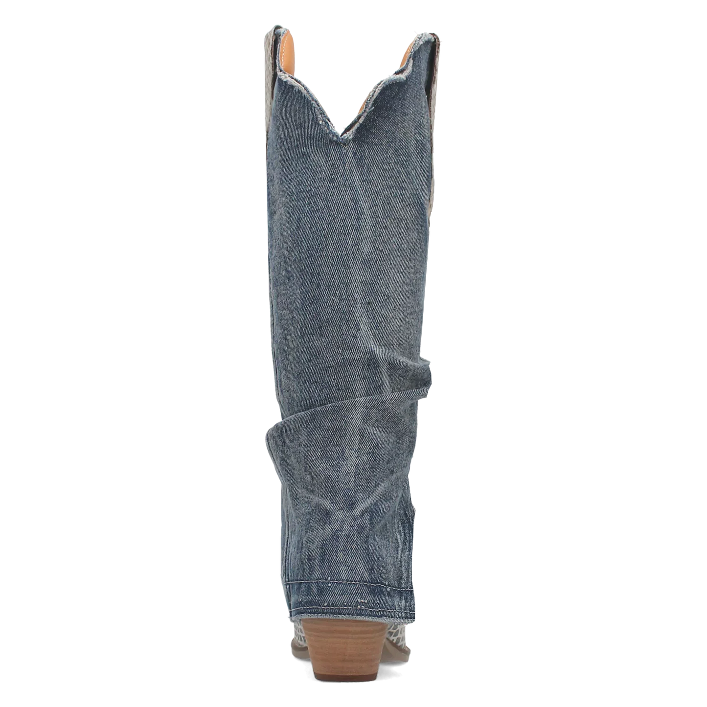 Dingo Shabby - Women's Denim Cowgirl Boots - 2 Color Options