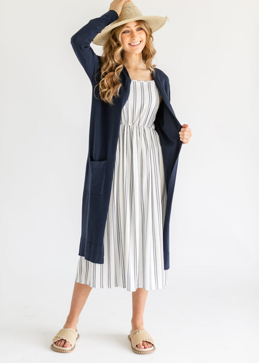 Essential Long + Soft Cardigan - Bumpkin Ranchwear
