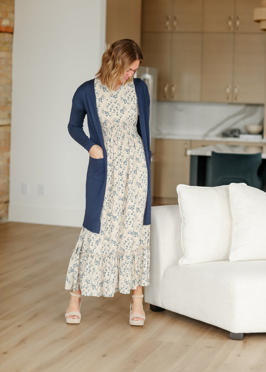 Essential Long + Soft Cardigan