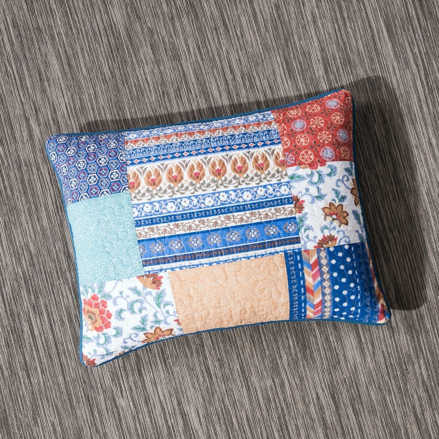 Farmhouse Patchwork Pillow Sham - Bumpkin Ranchwear