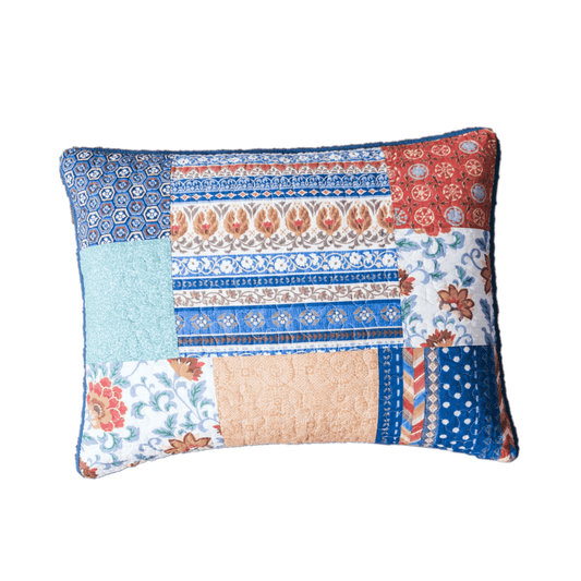 Farmhouse Patchwork Pillow Sham - Bumpkin Ranchwear