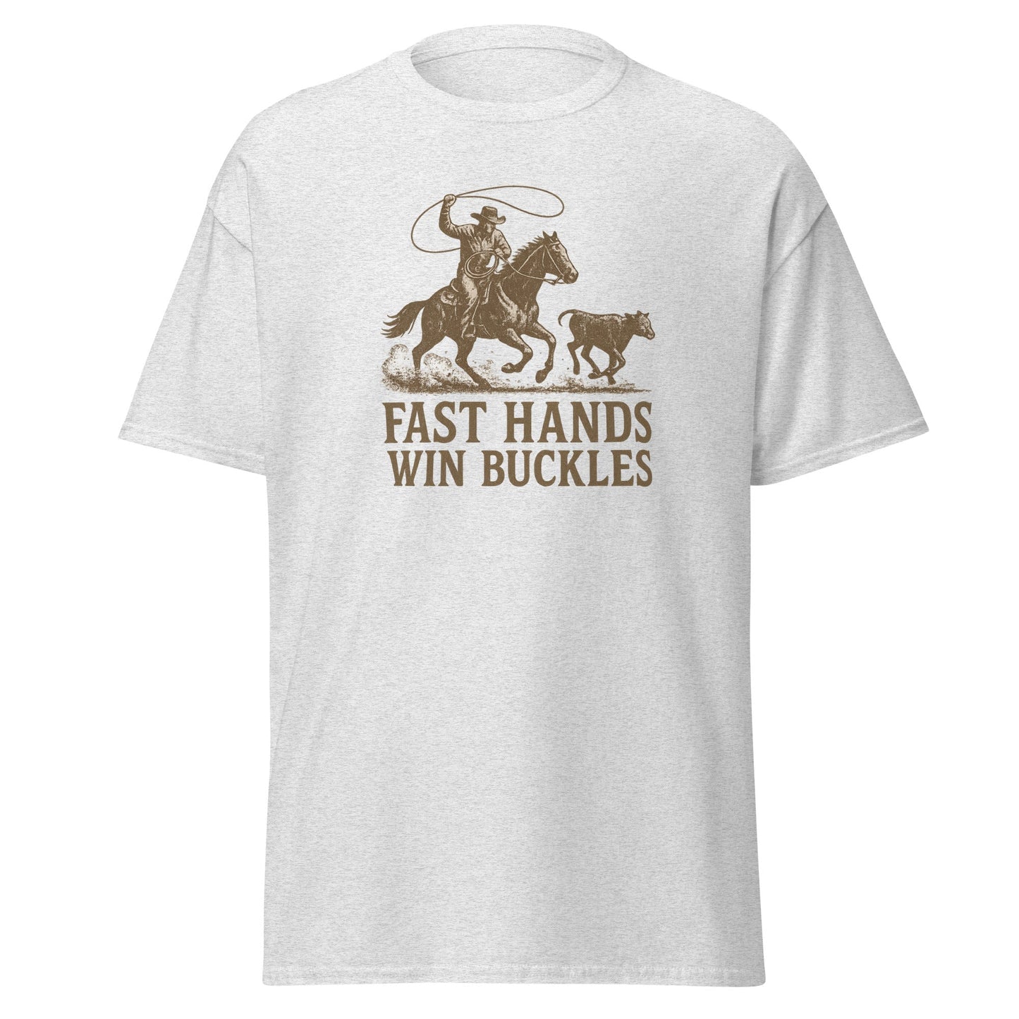 Fast Hands Win Buckles Men’s Graphic Tee