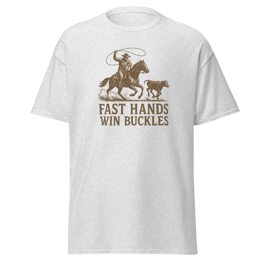 Fast Hands Win Buckles Men’s Graphic Tee