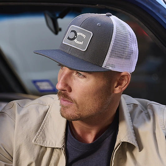 Flat Bill Branding Iron Hat - Bumpkin Ranchwear