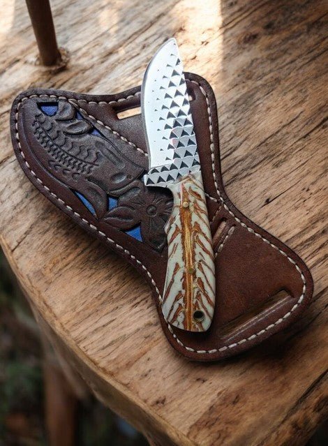 Handmade Ranch Cowboy Knife – Pine - Cone Handle - Bumpkin Ranchwear