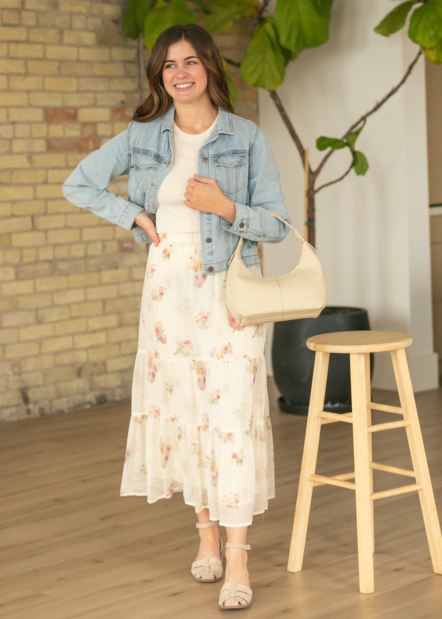 Helena Tiered Maxi Skirt