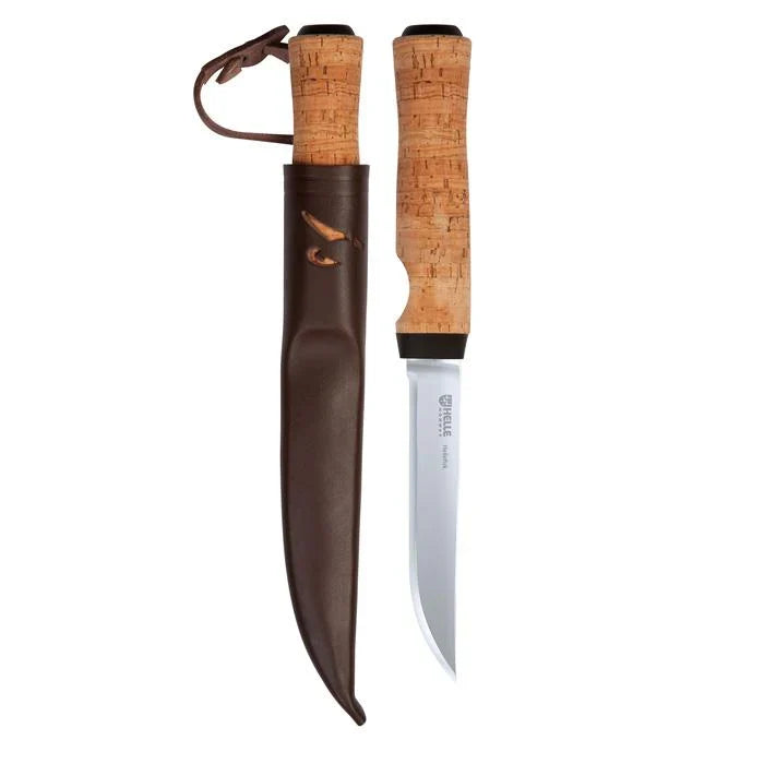 Helle Hellefisk Fishing Knife – 12C27 Stainless, Floating Cork Handle