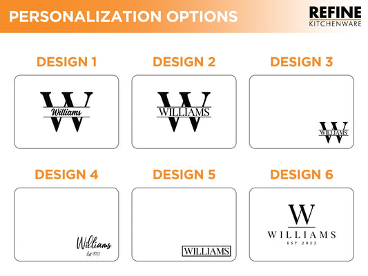 Wooden Chopping Board - Custom Engraving Option