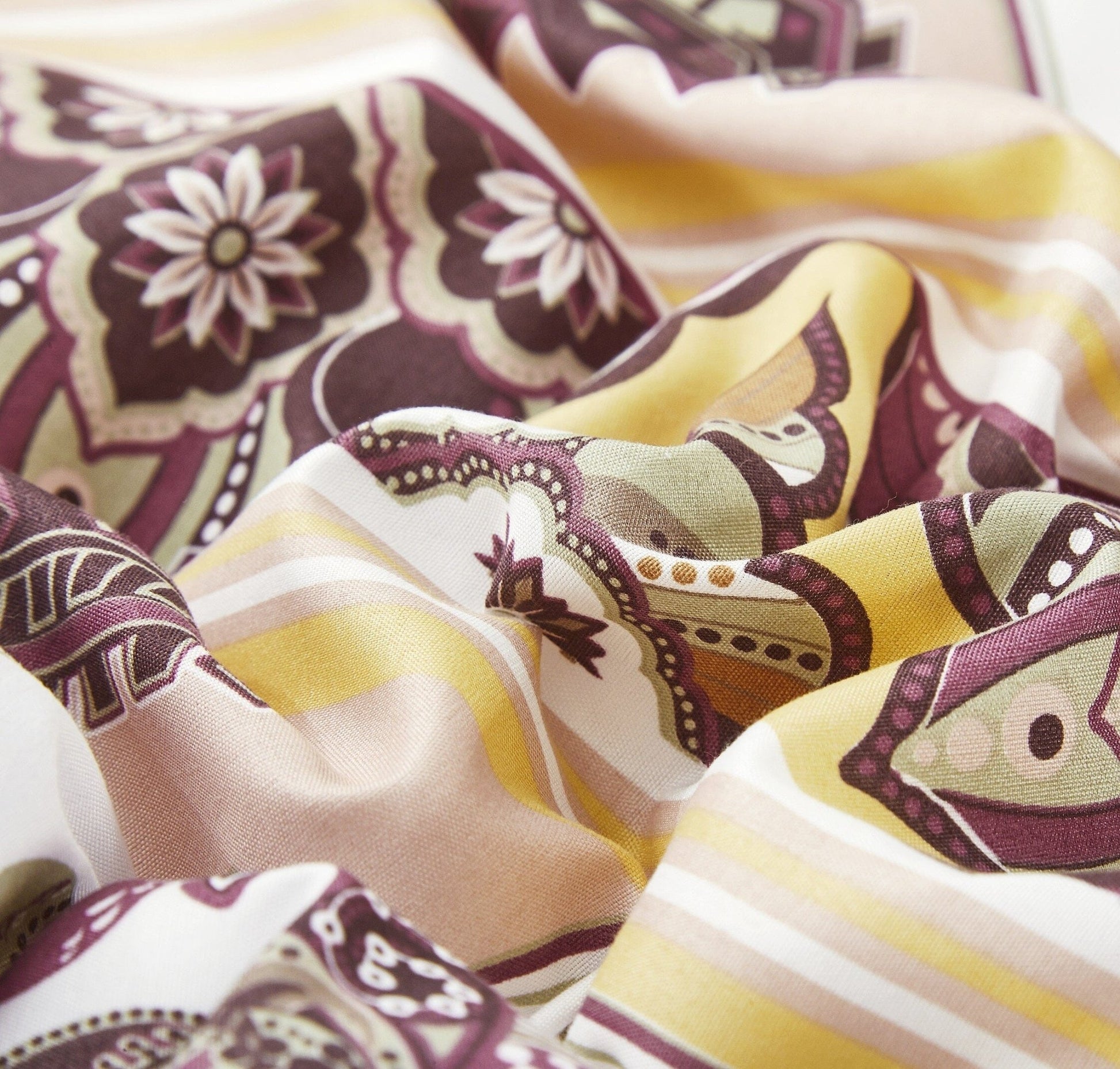 Kilim Duvet Cover - w/ Pillow Intricate Ornament Print - Bumpkin Ranchwear