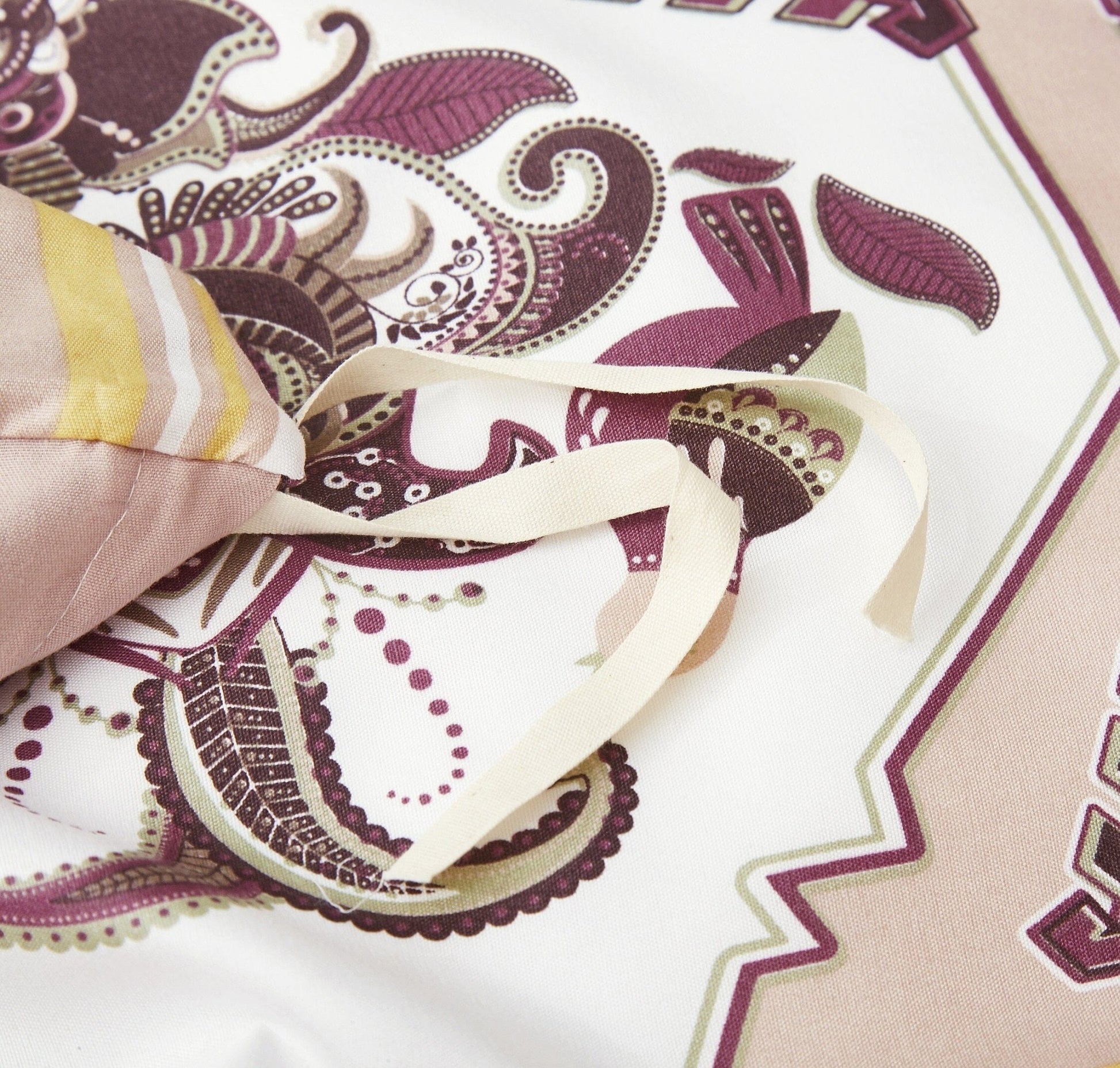 Kilim Duvet Cover - w/ Pillow Intricate Ornament Print - Bumpkin Ranchwear