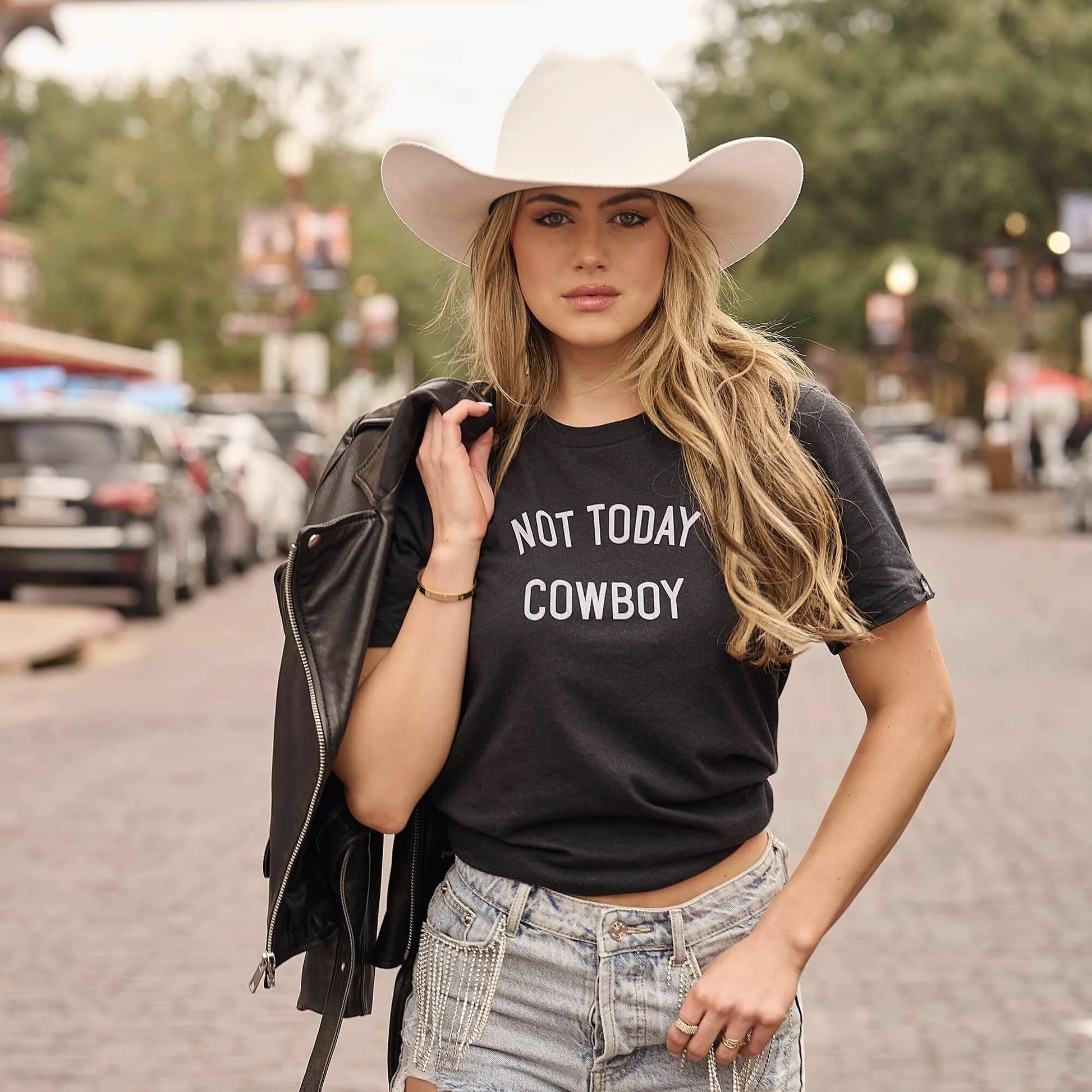Not Today Cowboy T-Shirt - Bumpkin Ranchwear