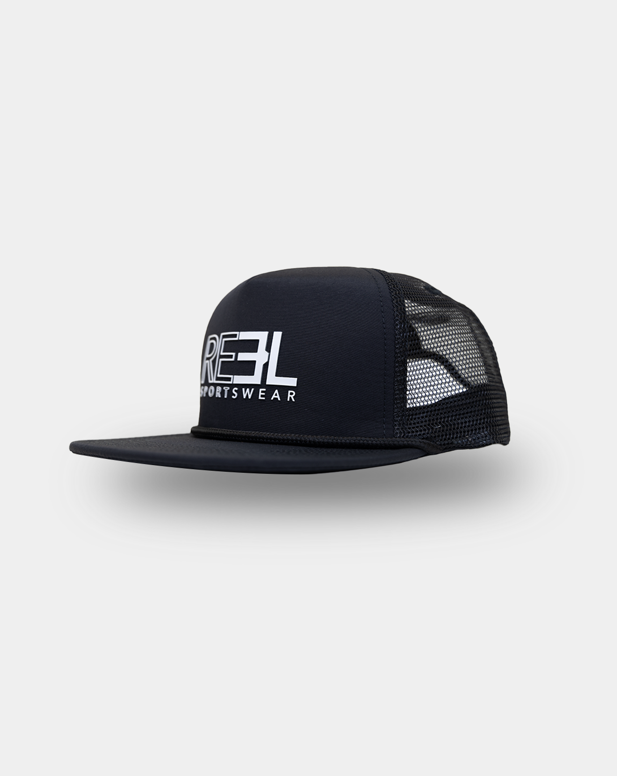 Reel Sportswear Outcast X Black Trucker Hat