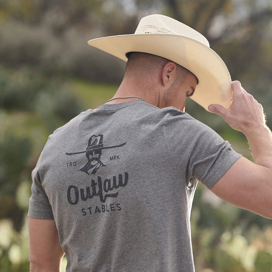 Outlaw Stables T-Shirt - Bumpkin Ranchwear