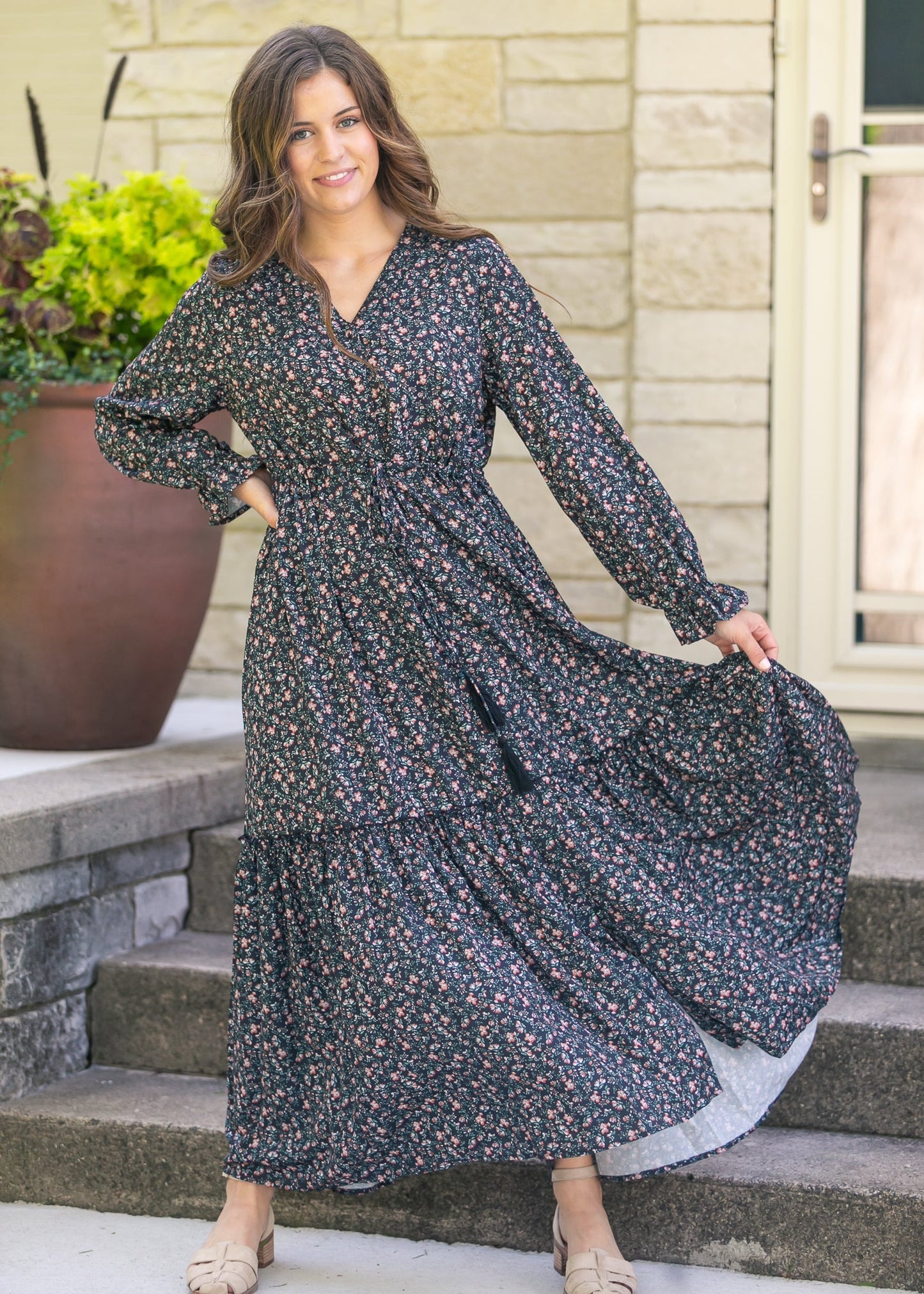 Evangeline Floral Maxi Dress - FINAL SALE