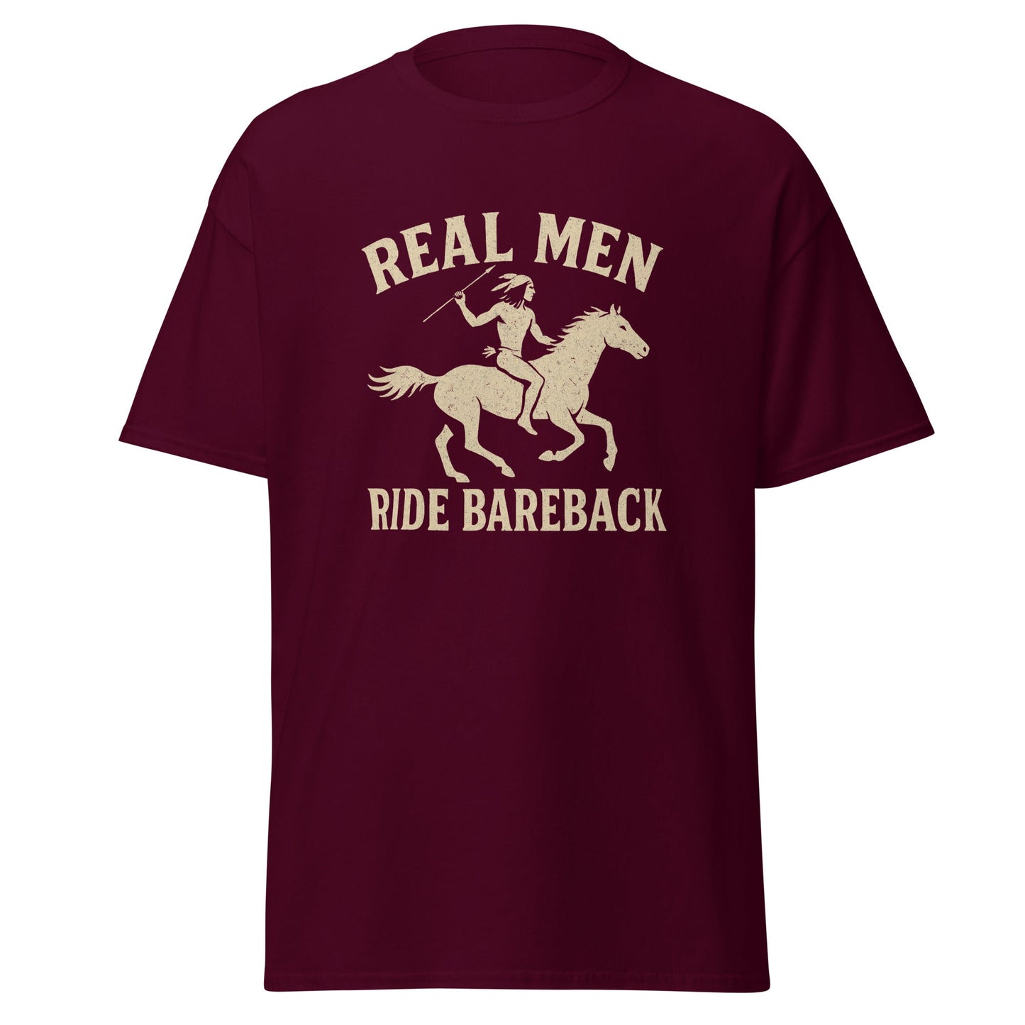 Real Men Ride Bareback T-Shirt