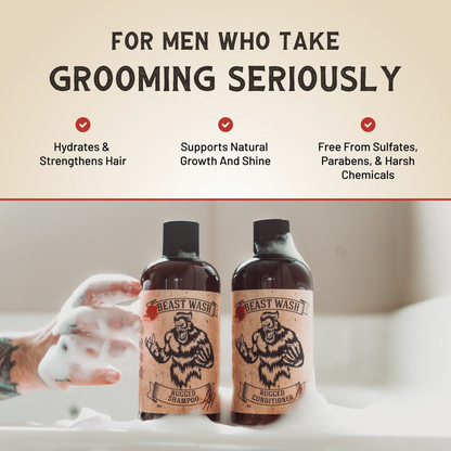 Johnny Slicks Beast Wash Original Shampoo