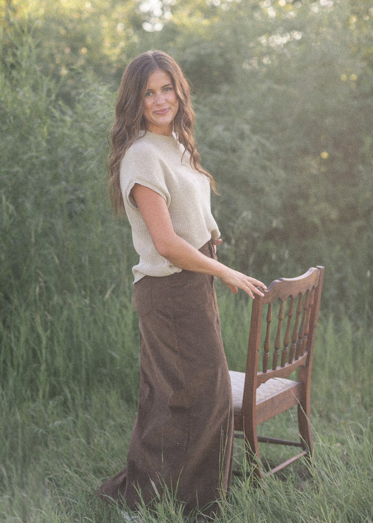 Stella Maxi Corduroy Skirt - Bumpkin Ranchwear