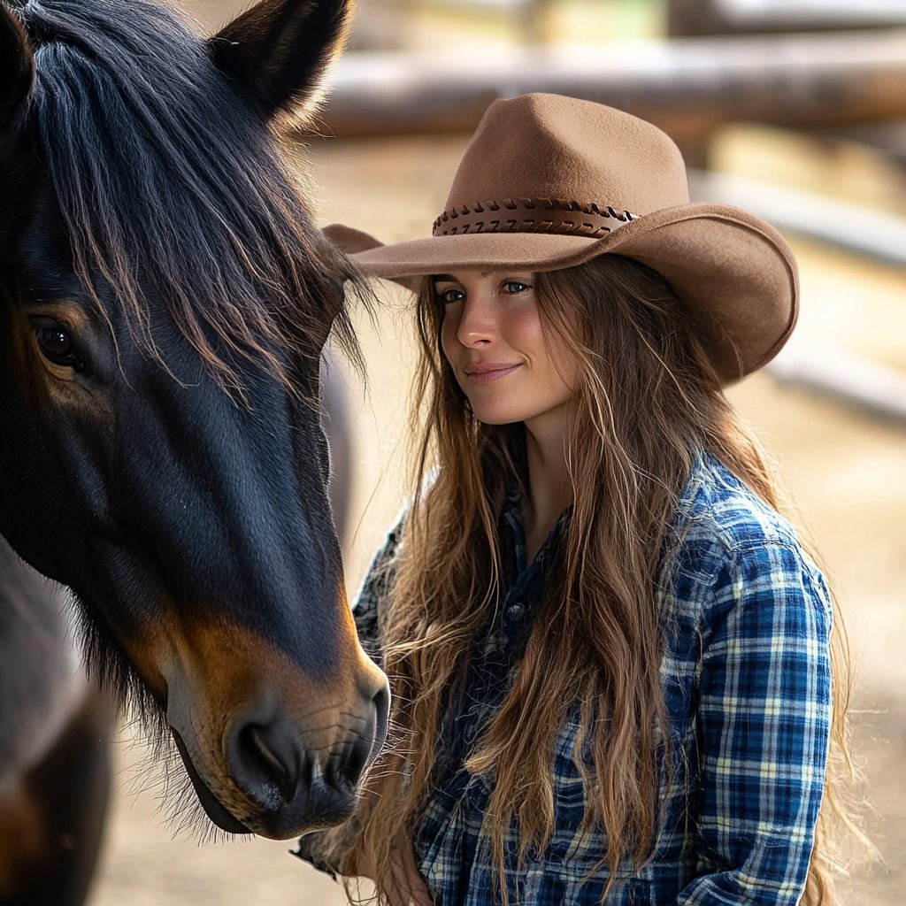 Sundown Tan Felt Cowboy Hat