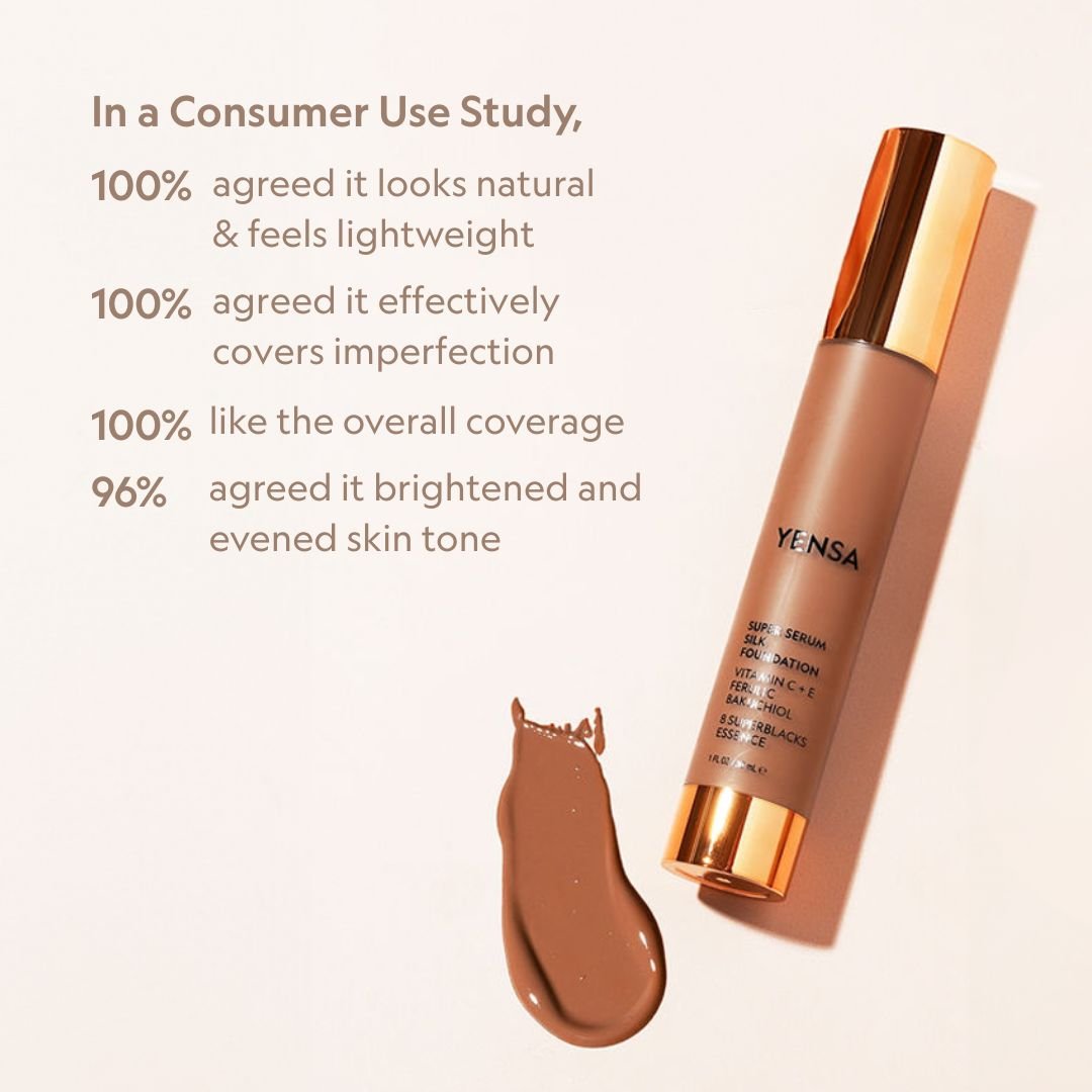 Super Serum Silk Natural Glow Hydrating Peptide Foundation for Radiant Skin - Bumpkin Ranchwear