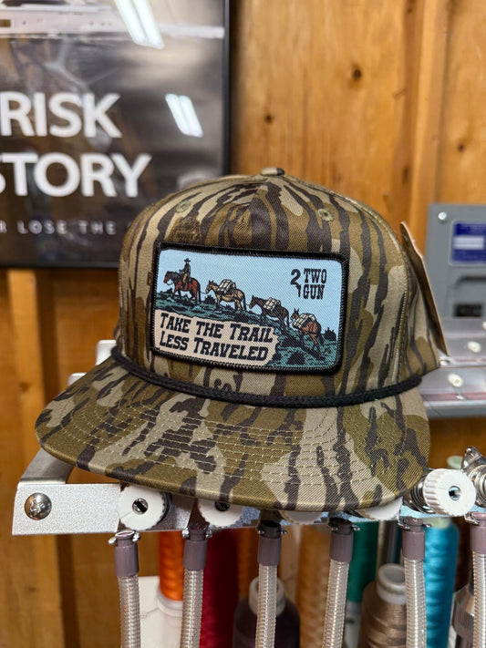 “Trail Less Traveled” SnapBack Hat - Bumpkin Ranchwear