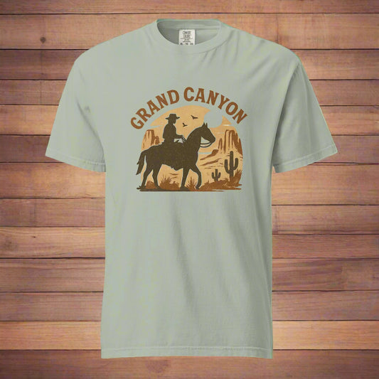 Grand Canyon T-shirt, Grand Canyon Shirt, Grand Canyon national park tee, Horseback rider in the Grand Canyon
