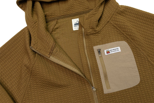 Men's Waffle Tech Hoodie - Yellowstone